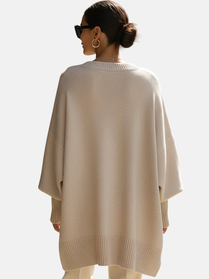 Luxe Oversized Knit Poncho