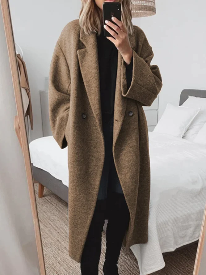 Timeless Tailored Overcoat in Classic Cut