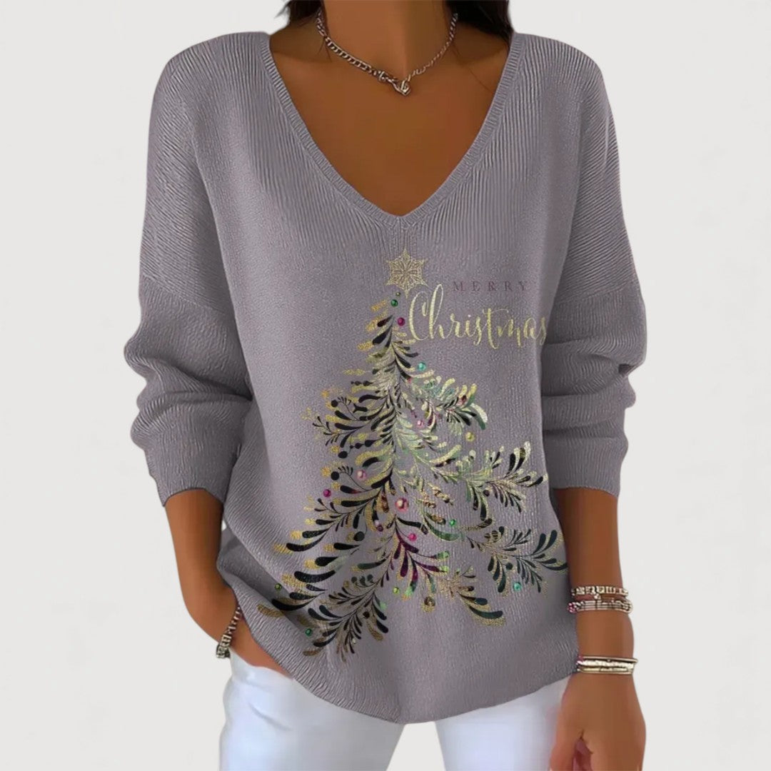 Faye – Festive Elegance Top