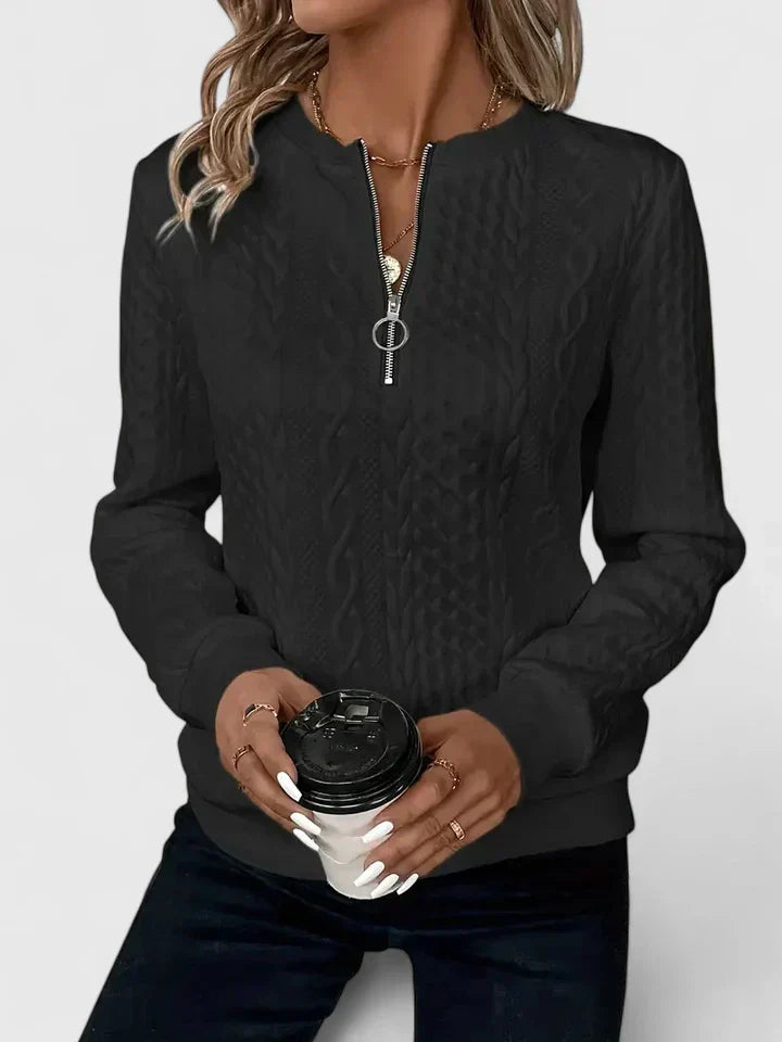 Elegant Knit Sweater with Luxurious Softness