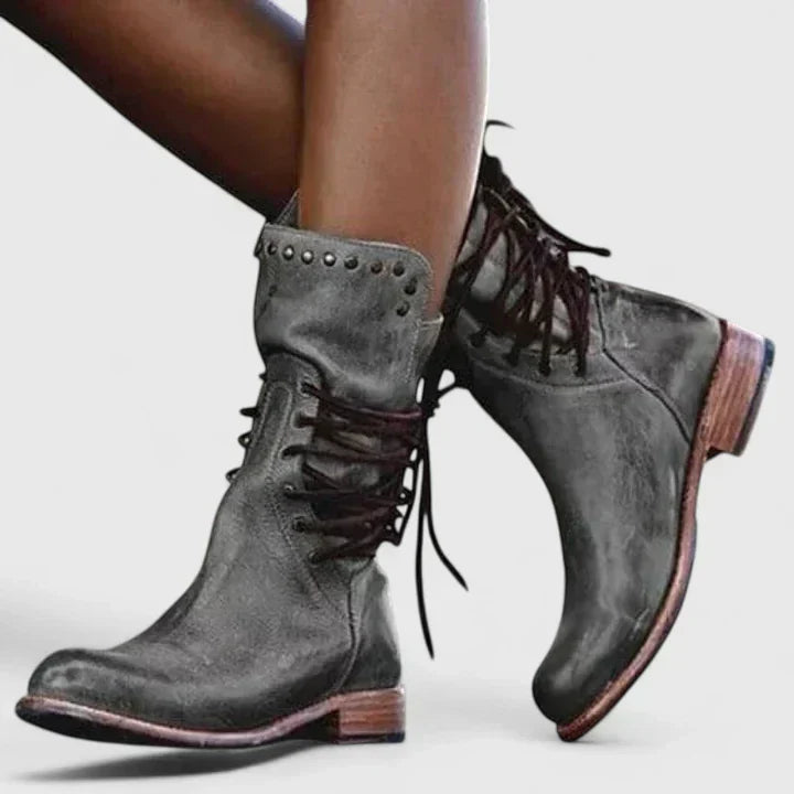Refined Leather Ankle Boots