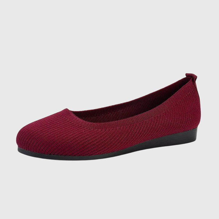 Breathable anti-slip elegance in footwear