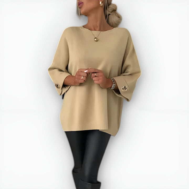 Refined Knit Sweater with Timeless Elegance