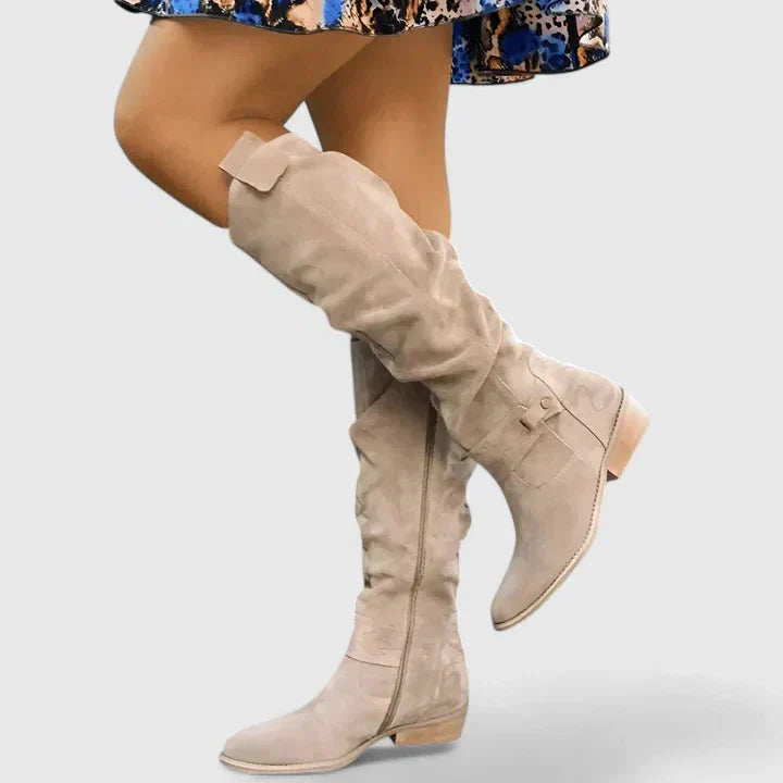 Elegant orthopedic ankle boots