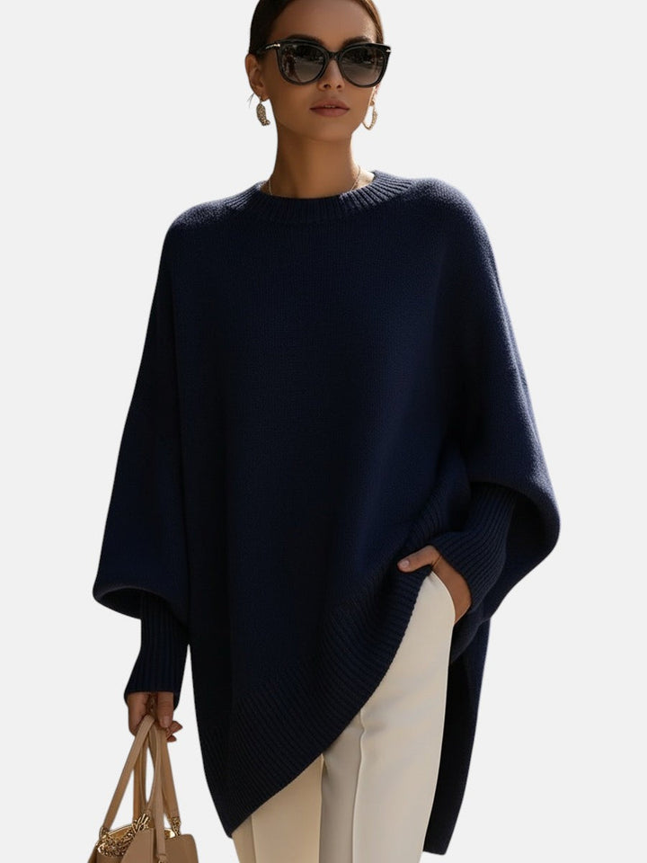 Luxe Oversized Knit Poncho