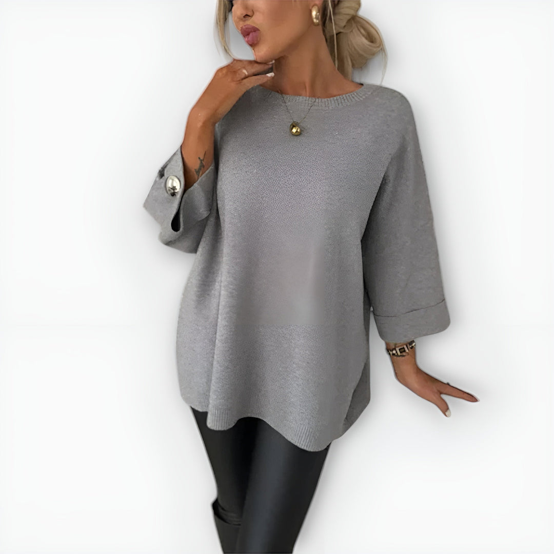 Refined Knit Sweater with Timeless Elegance
