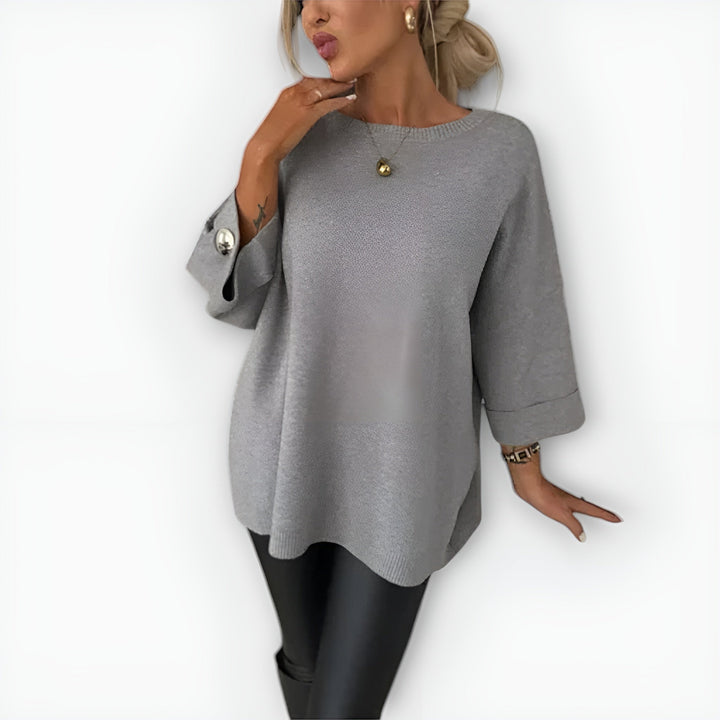 Refined Knit Sweater with Timeless Elegance