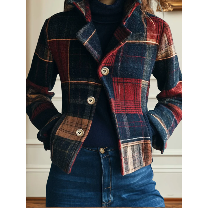Plaid Elegance Jacket