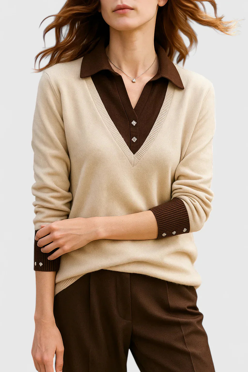 Refined Knit Sweater with Timeless Elegance