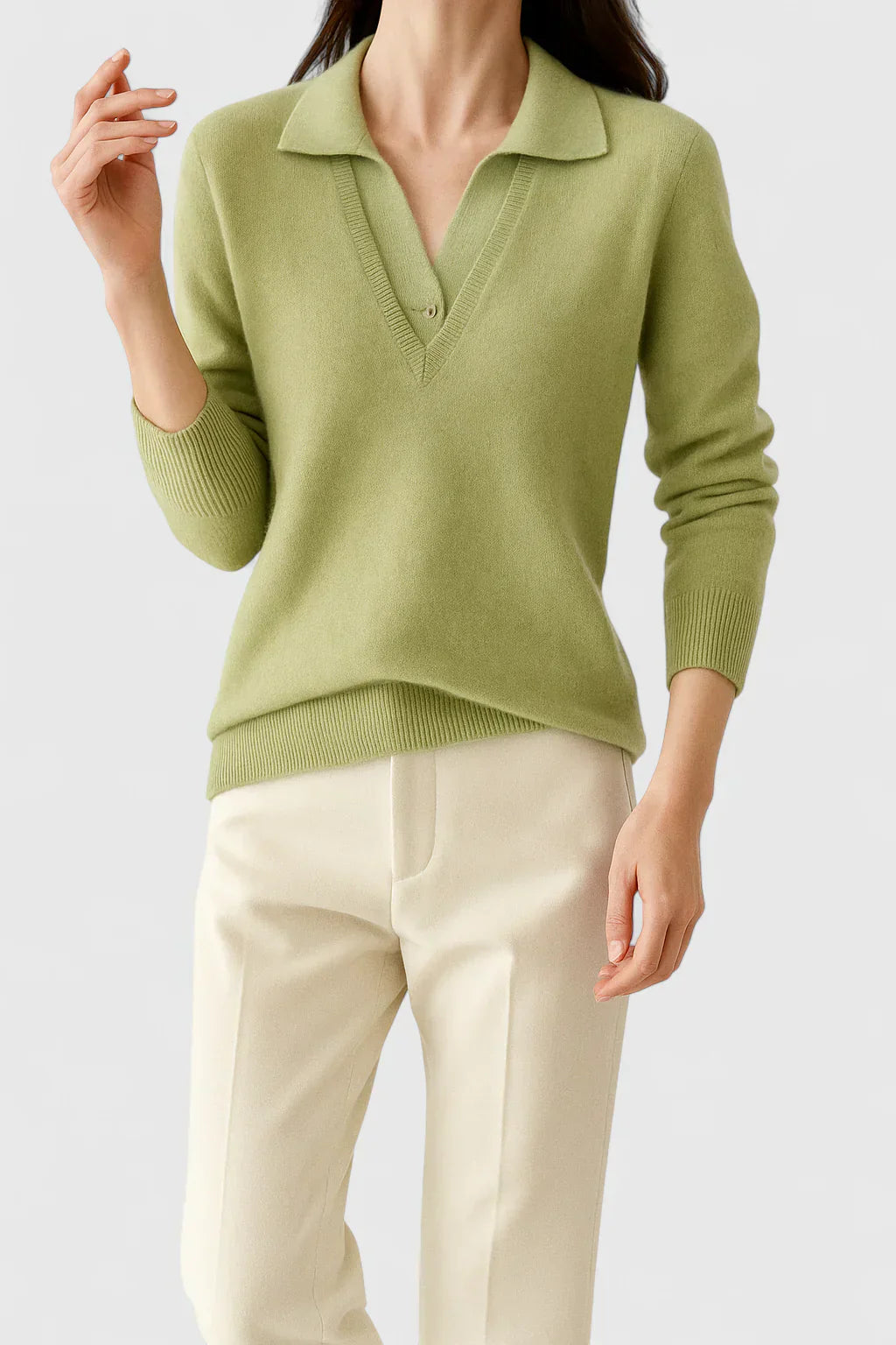 Refined Knit Sweater with Timeless Elegance