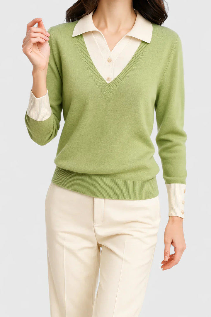 Refined Knit Sweater with Timeless Elegance
