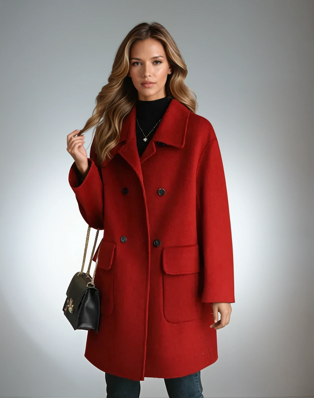 Timeless Long Coat with Refined Silhouette