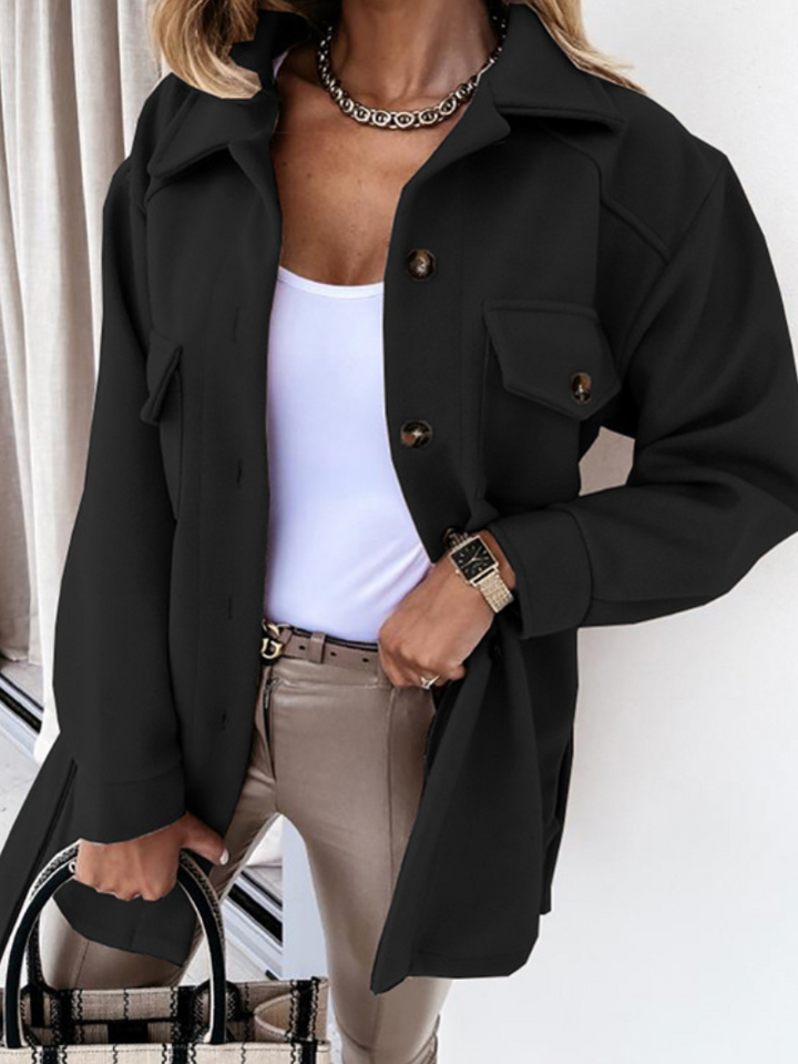 Elegant Fall Jacket with Tailored Silhouette