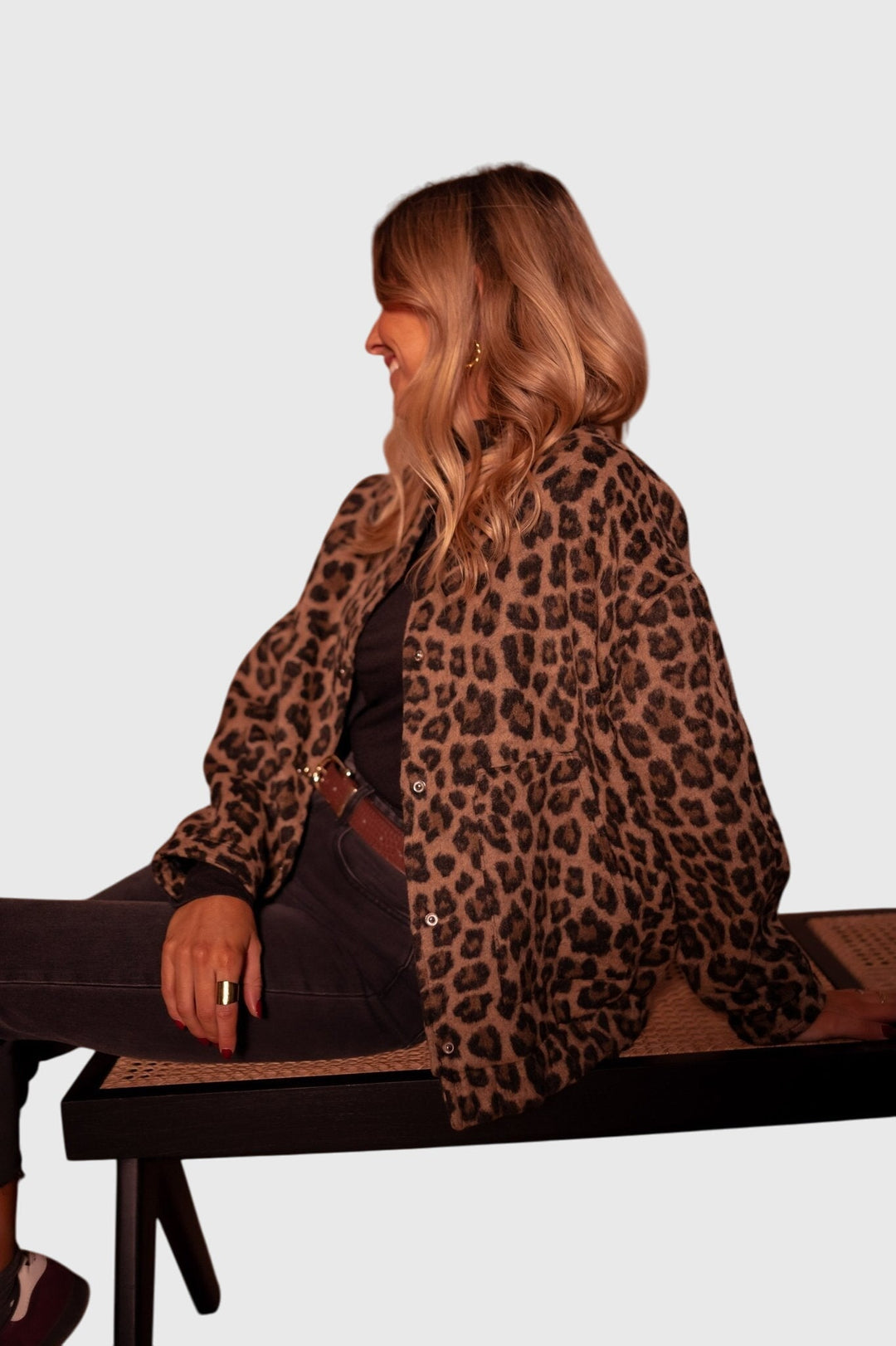 Leopard Print Elegance Jacket