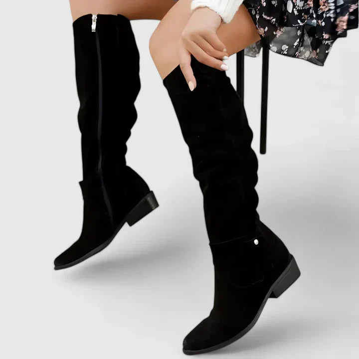 Elegant orthopedic ankle boots