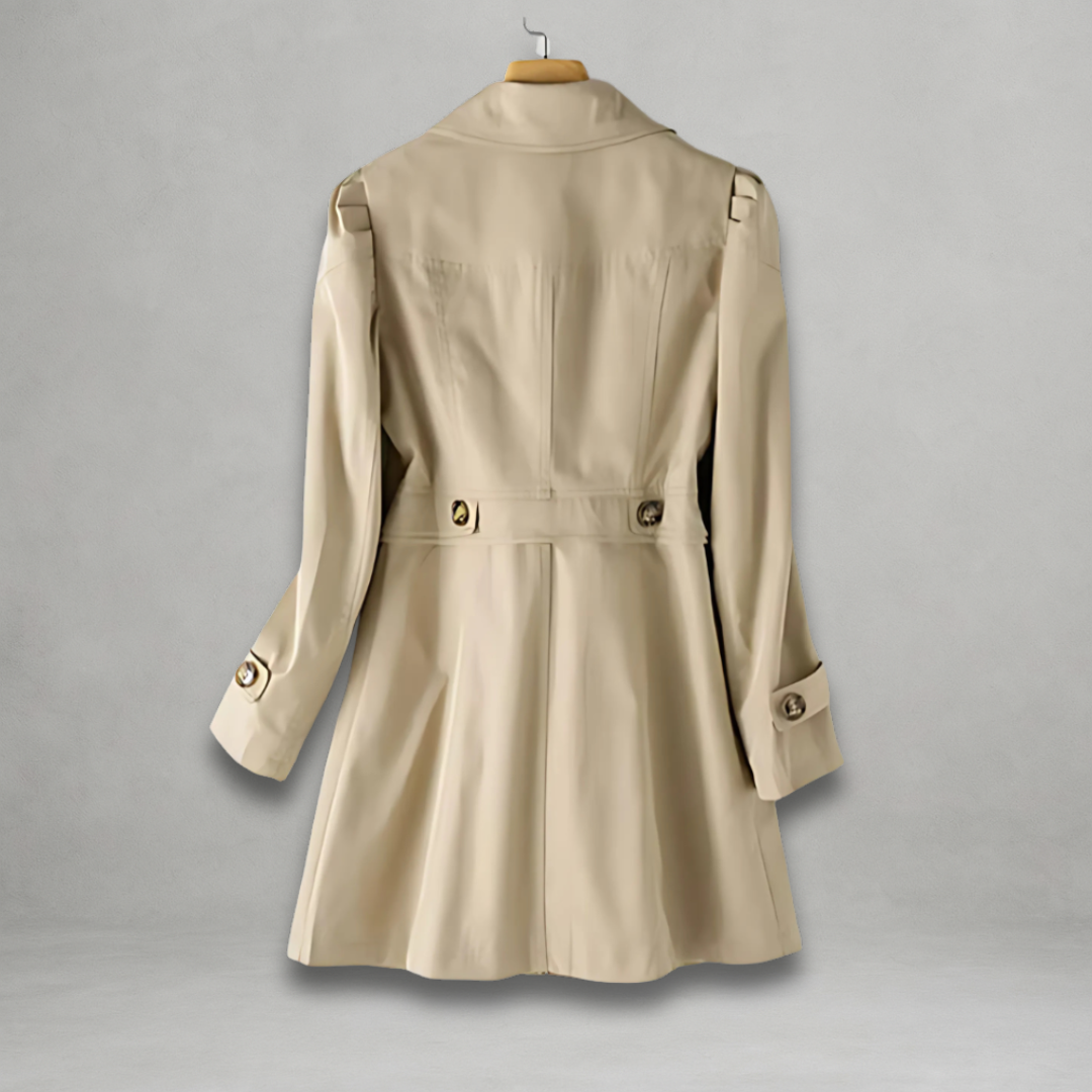 Autumn Elegance Trench Coat