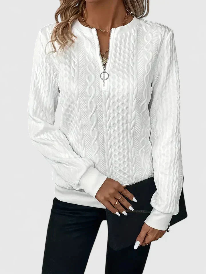 Elegant Knit Sweater with Luxurious Softness