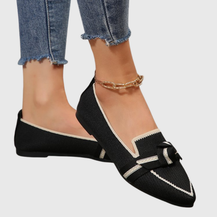 Knotted Detail Comfort Loafers