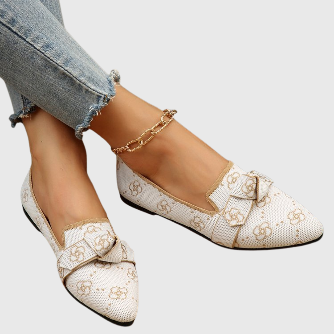 Floral Elegance Comfort Loafers