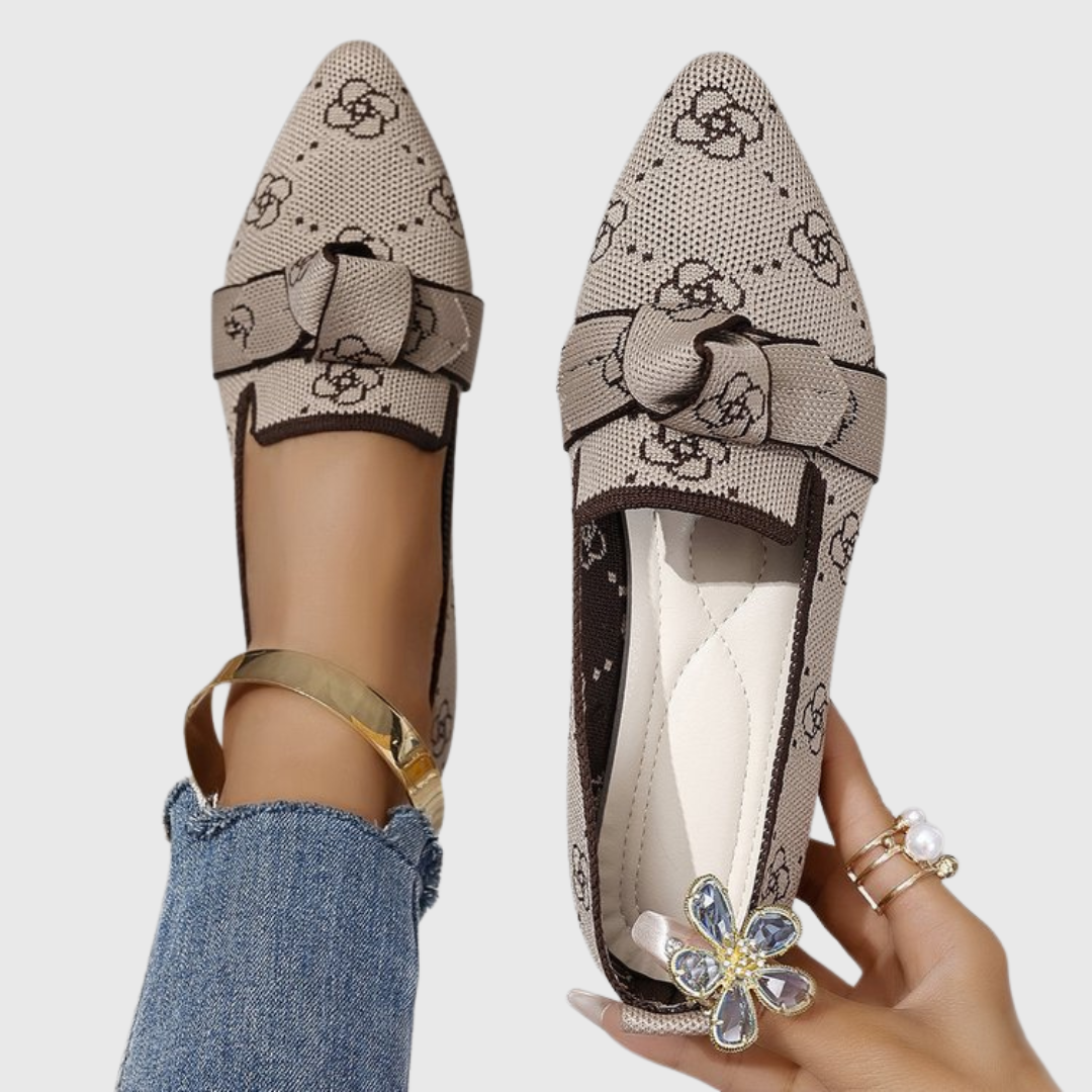 Floral Elegance Comfort Loafers
