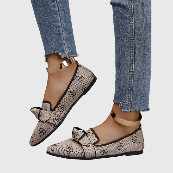 Floral Elegance Comfort Loafers