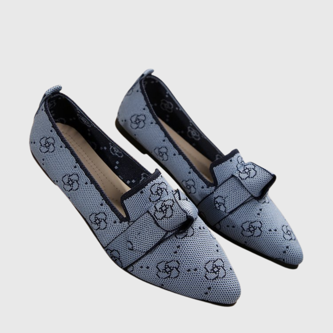 Floral Elegance Comfort Loafers