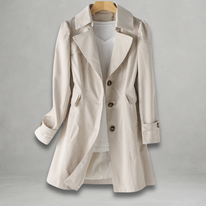 Autumn Elegance Trench Coat