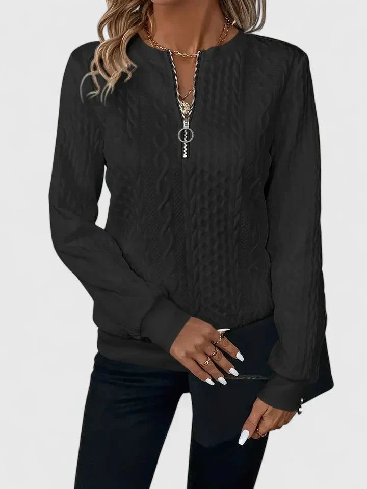 Elegant Knit Sweater with Luxurious Softness