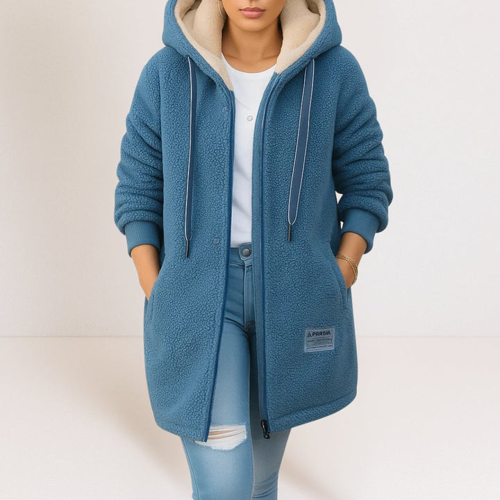 Maren | Luxe Fleece Wrap Jacket