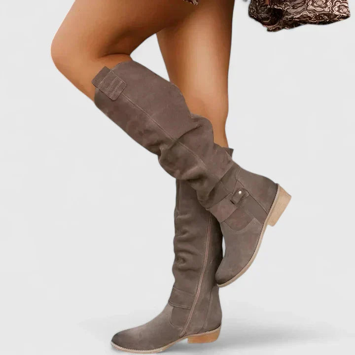 Elegant orthopedic ankle boots