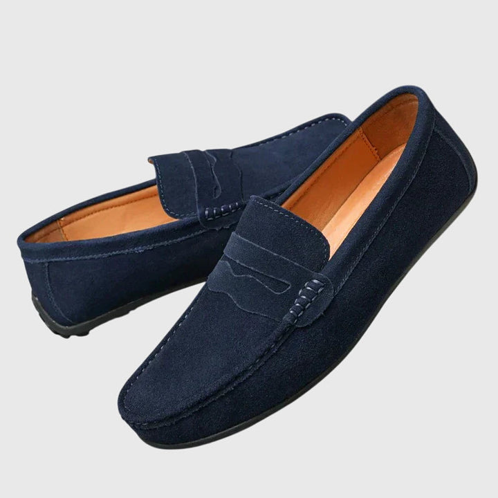 Elegant Orthopedic Loafers in Soft Leather