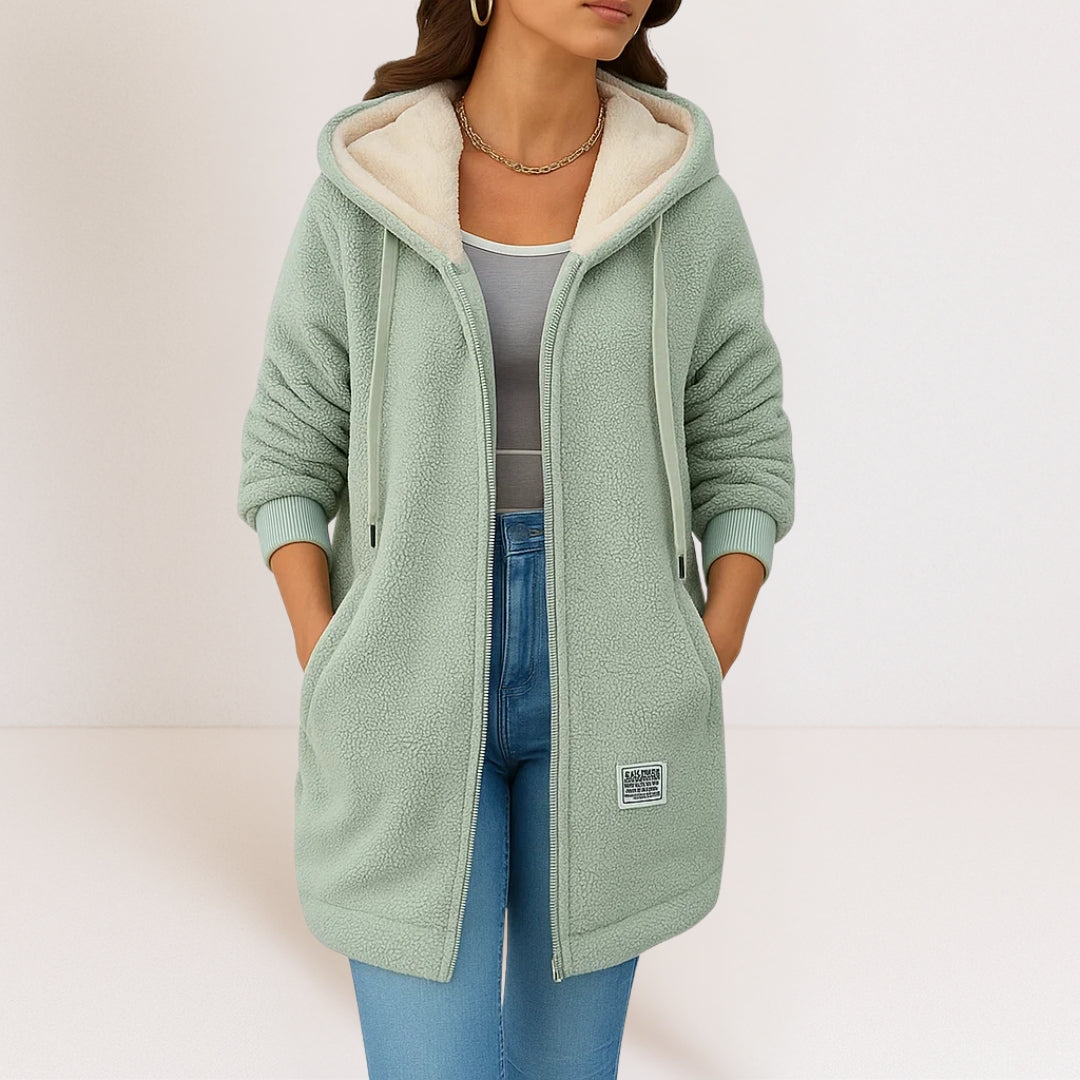 Maren | Luxe Fleece Wrap Jacket