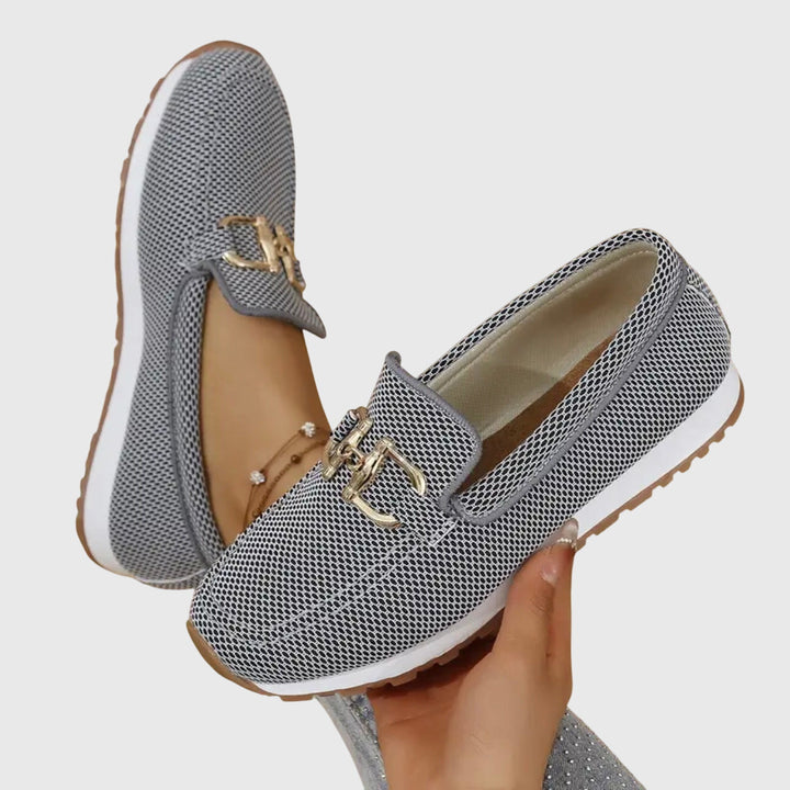 Elegant Orthopedic Loafers with Subtle Detailing