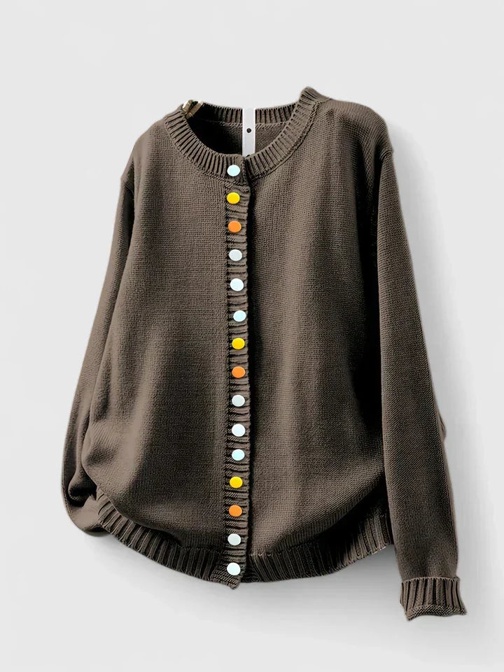 Luxe Knit Cardigan with Soft Draping