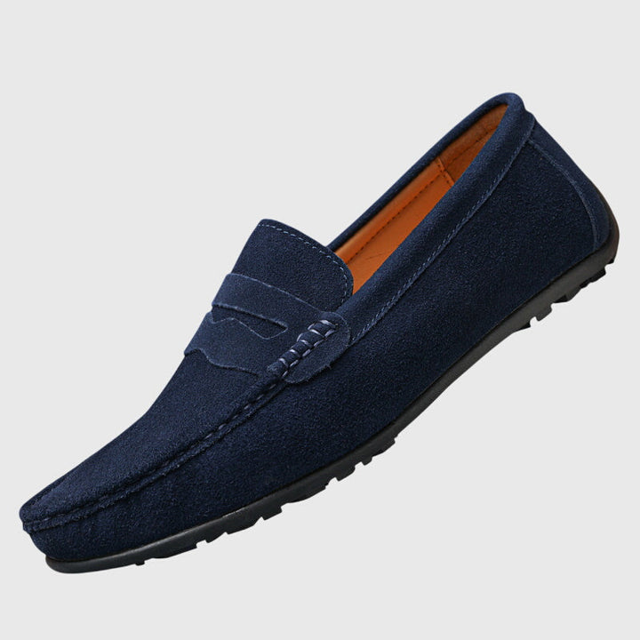 Elegant Orthopedic Loafers in Soft Leather