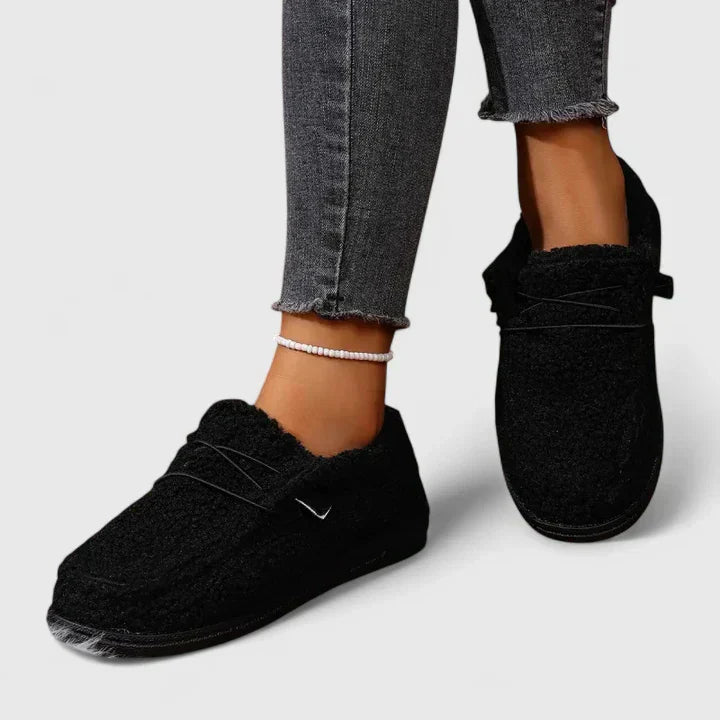Orthopedic loafers with refined comfort