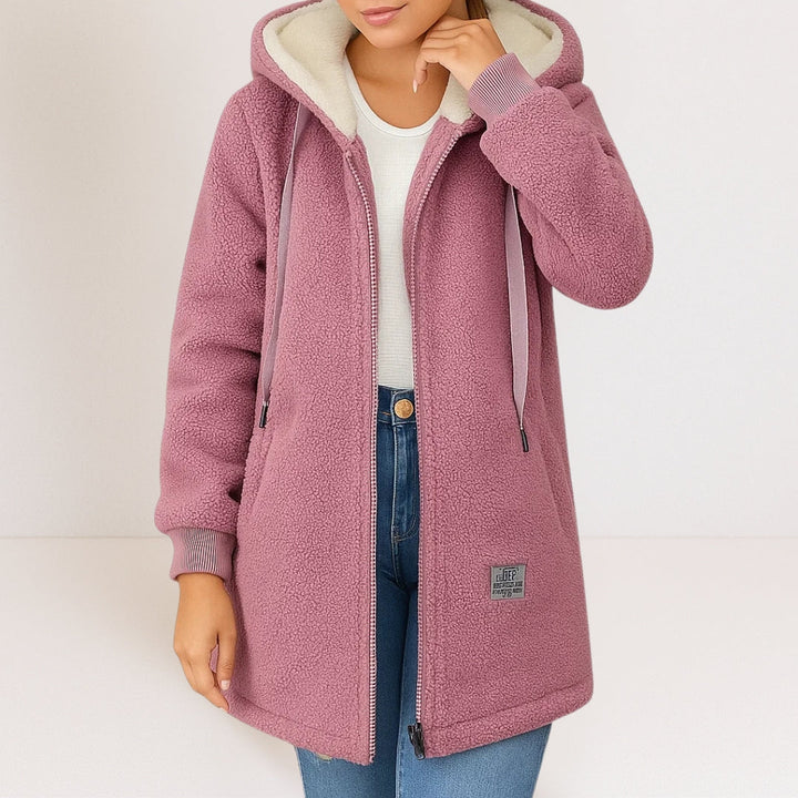 Maren | Luxe Fleece Wrap Jacket