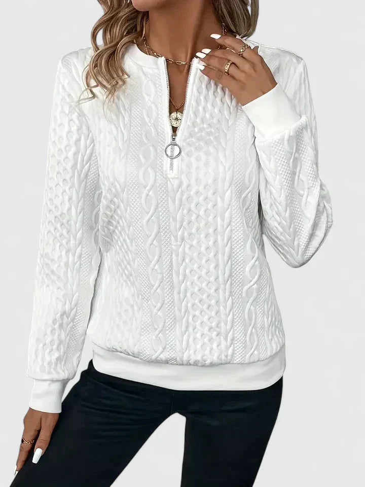 Elegant Knit Sweater with Luxurious Softness
