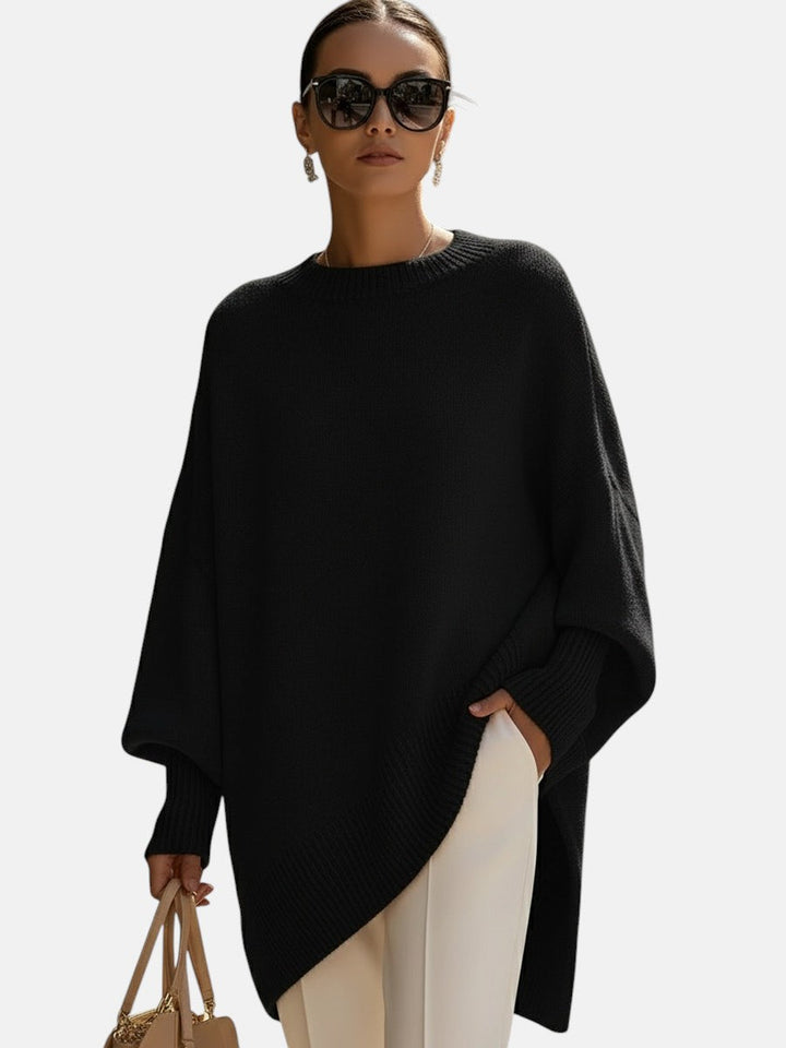 Luxe Oversized Knit Poncho