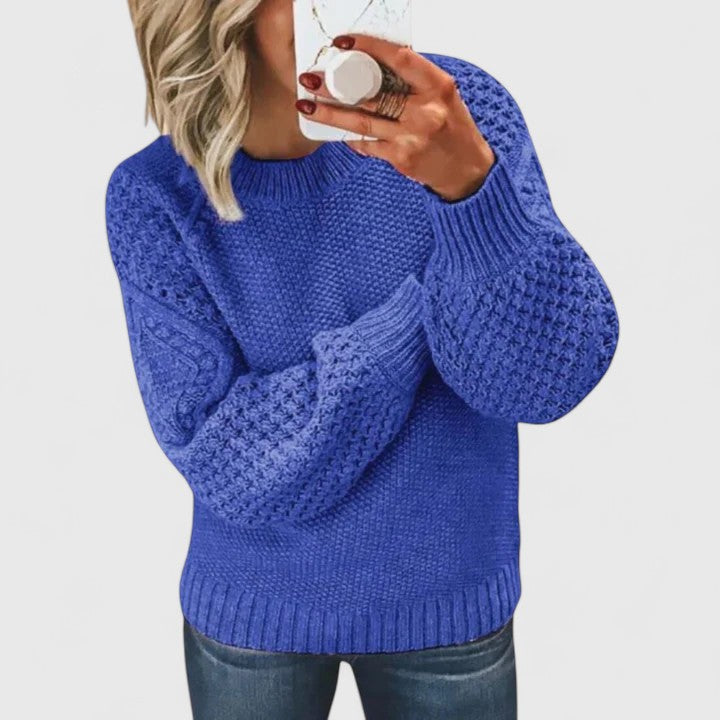 Elegant Knit Sweater with Luxe Comfort