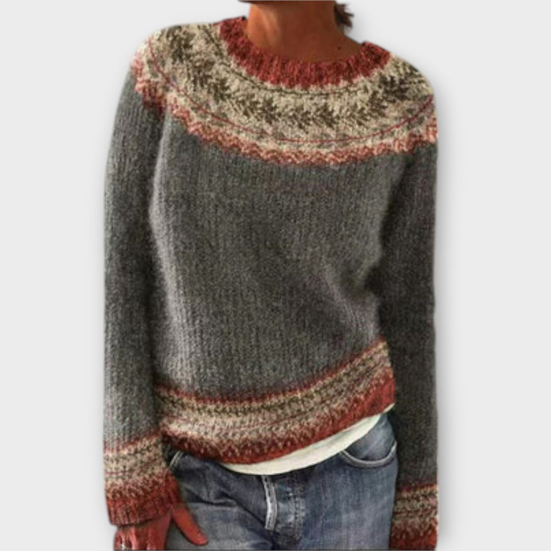 Luxe Knit Sweater with Effortless Elegance