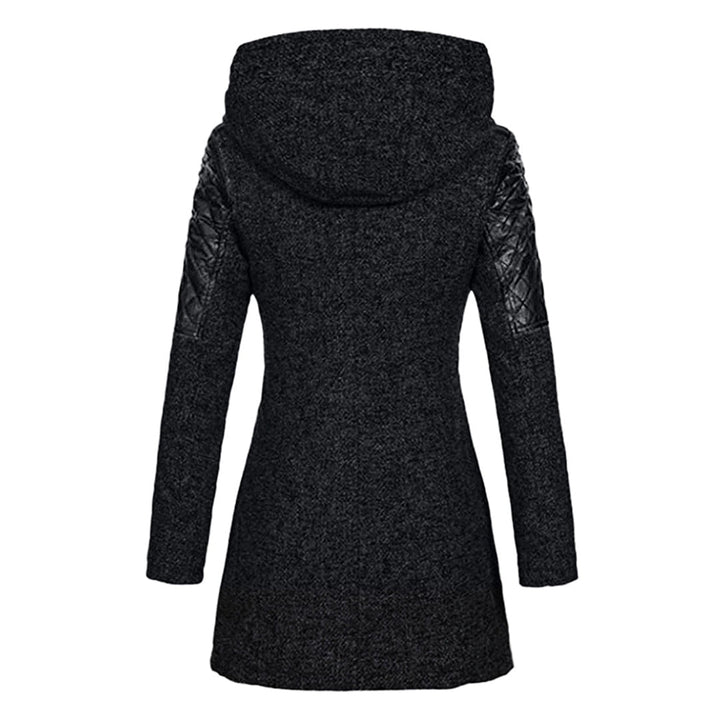 Elegant Hooded Long Winter Coat for Women