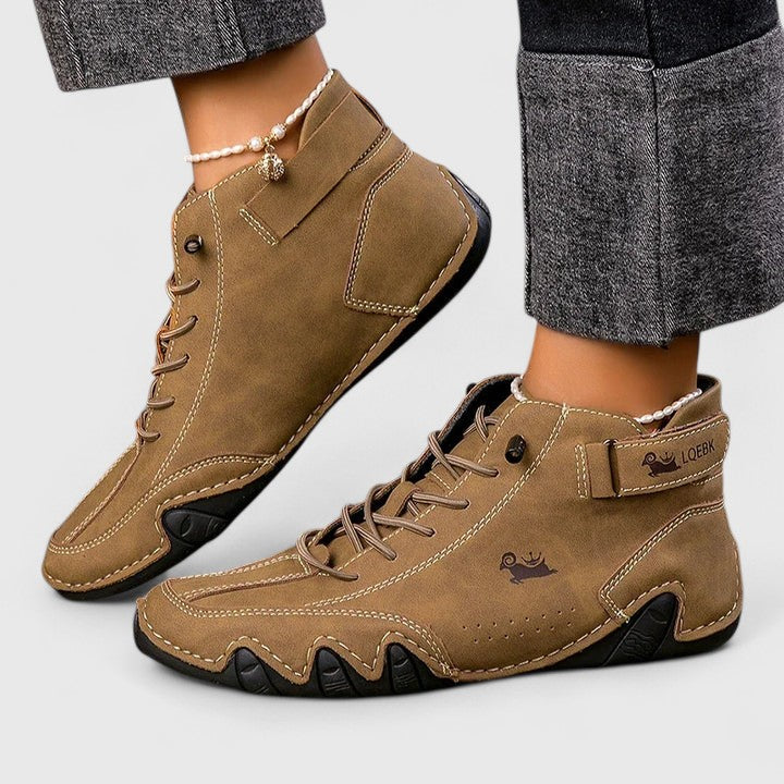 Elegant orthopedic ankle boots