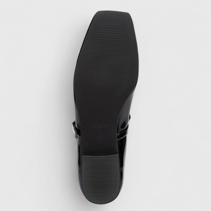 Square Toe Ballet Flats in Luxe Comfort