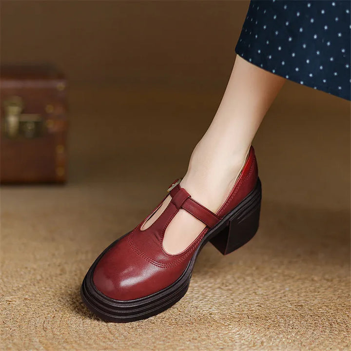 Chunky Heel Elegance Pumps