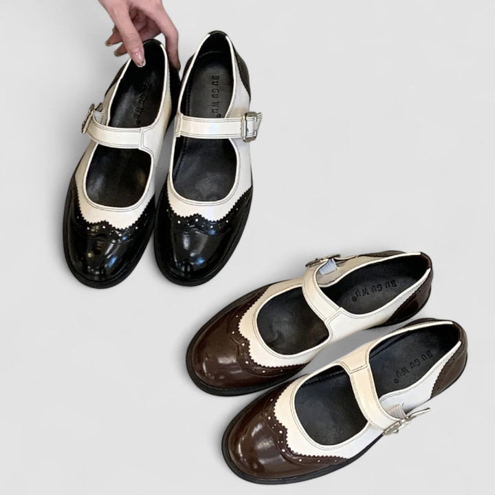 Elegant Mary Jane Shoes with Classic Detailing