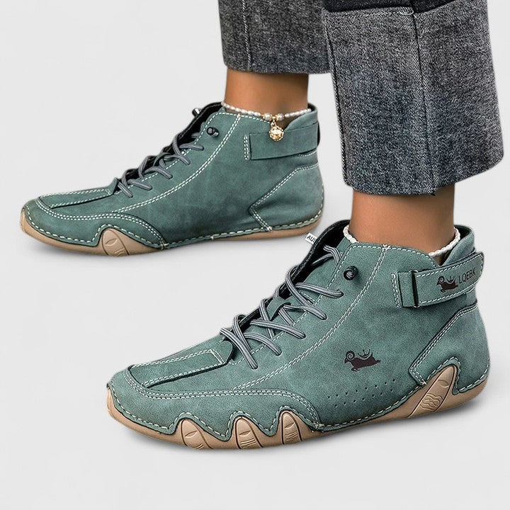 Elegant orthopedic ankle boots