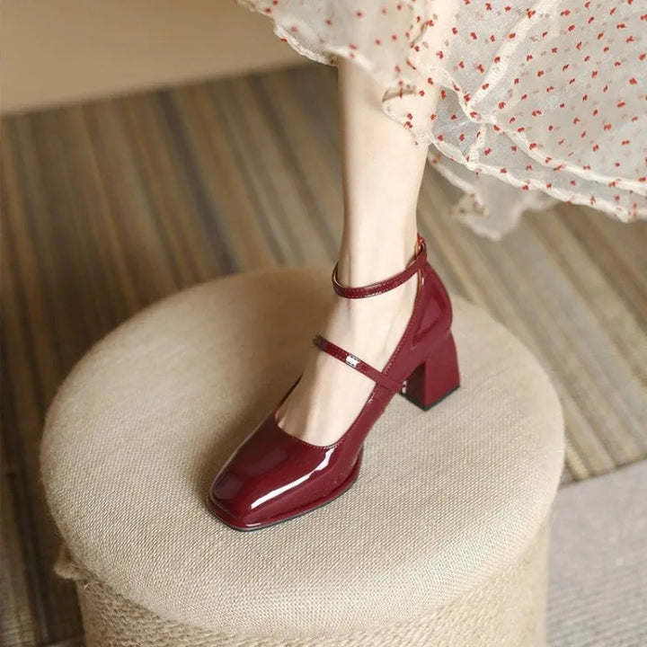 Refined Ankle-Strap Heels