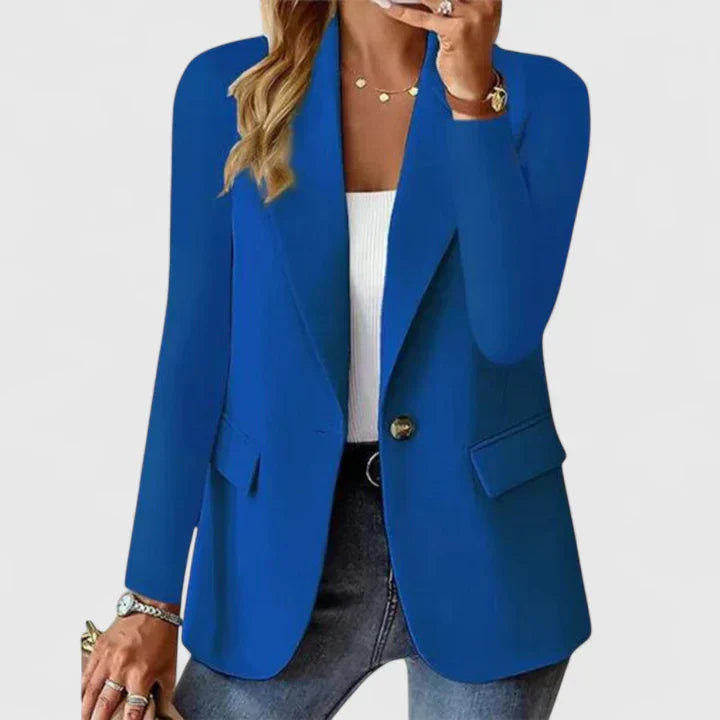 Timeless Tailored Blazer in Luxe Fabric
