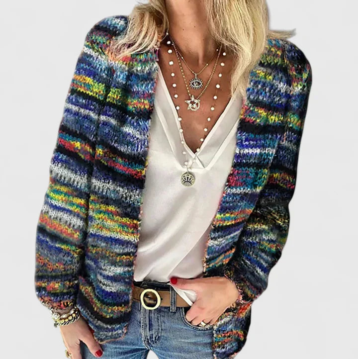 Luxe Knit Cardigan with Soft Draping